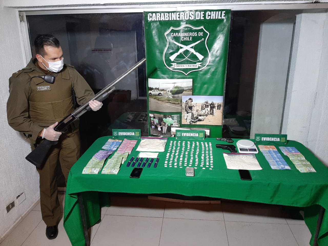 Carabineros Incauta Drogas En Tres Allanamientos En Los Andes