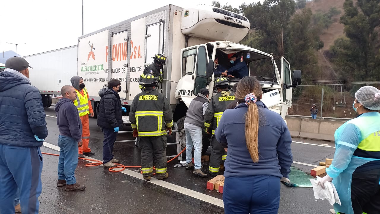 Nuevo Accidente En La Curva De La Muerte De La Calera