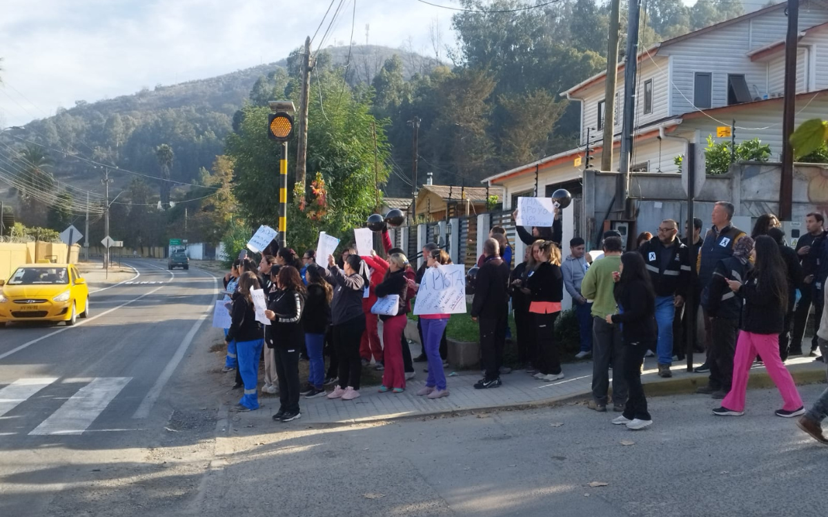 Protestan En El Cesfam De Hijuelas Por Falta De Insumos