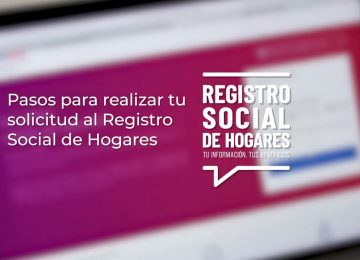 inscribirte en el registro social de hogares