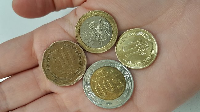 monedas chile