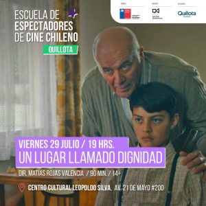 Funciones de cine chileno en Quillota Escuela de Espectadores