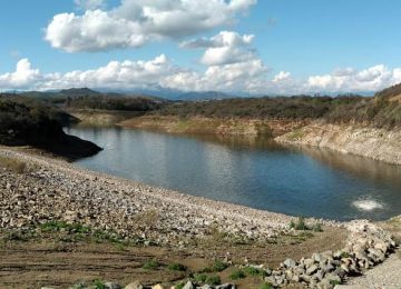 embalse los aromos tras sistema frontal del día 11 de junio 2022