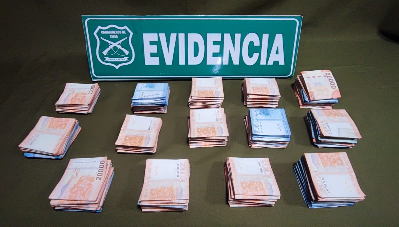 Conductor trató de sobornar con $2 millones de pesos a Carabineros en Reñaca, Viña del Mar