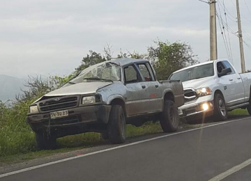 Madre e hija sufrieron accidente de tránsito en Quillota