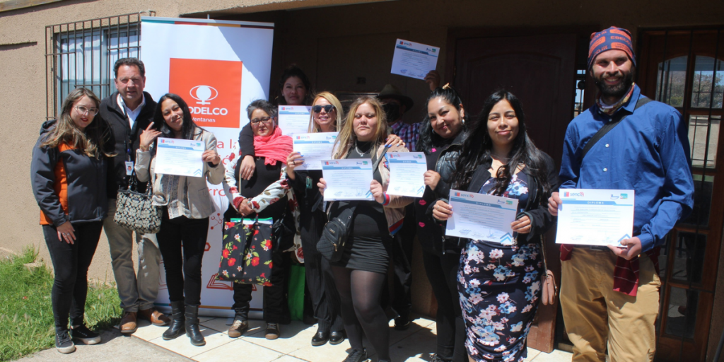 30 personas reciben certificación laboral de Sence y Codelco Ventanas