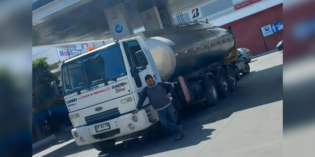 Avezados ladrones robaron anoche costoso camión repartidor de agua en El Melón