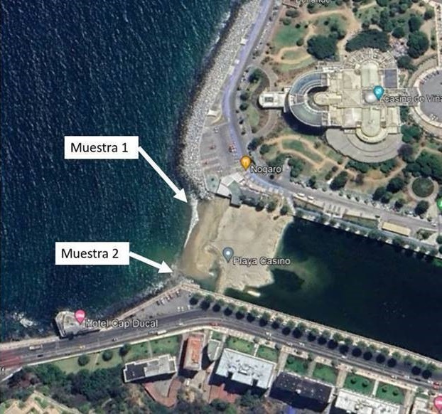 Cierran Playa Casino de Viña del Mar por derrame de aguas servidas