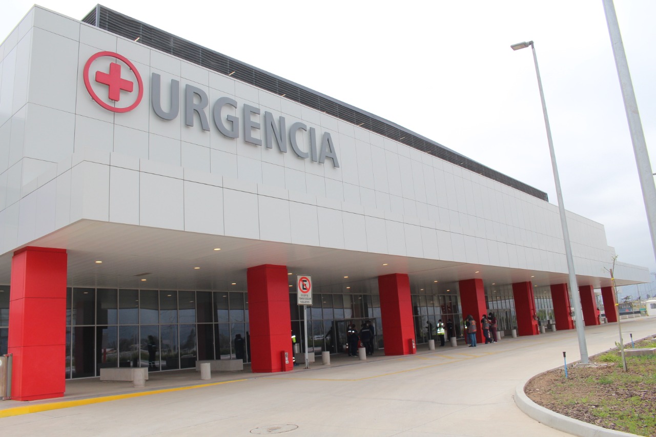 Frontis Unidad de Emergencias del Hospital Biprovincial Quillota Petorca