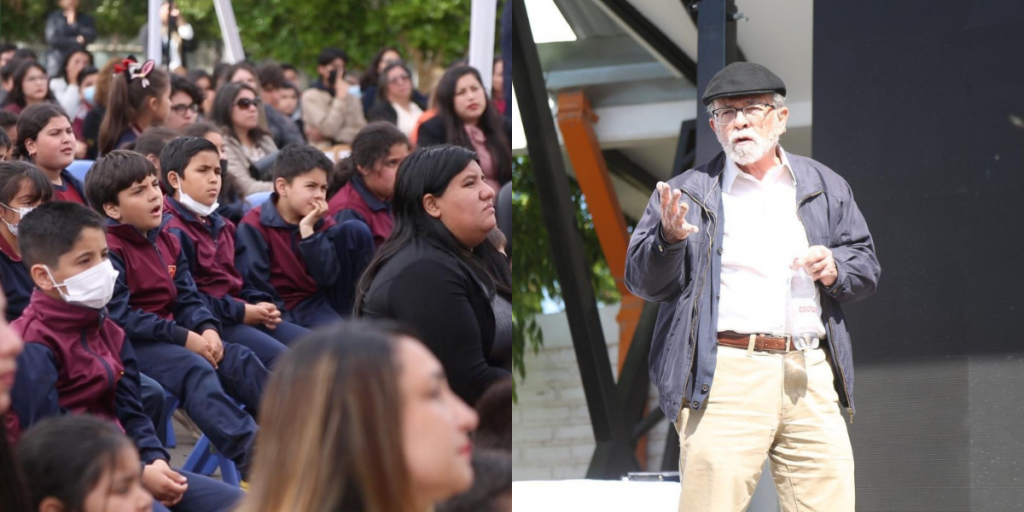 Limache: Más de 400 estudiantes presenciaron charla magistral de José Maza