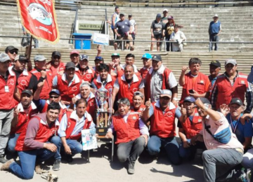 Selección de Rinconada ganó Campeonato Nacional de Rayuela