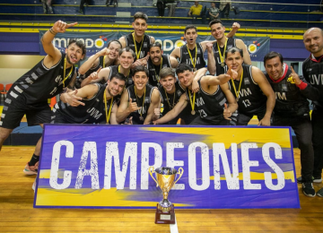 Selección de básquetbol varones de UVM se quedó con título de campeón nacional universitario