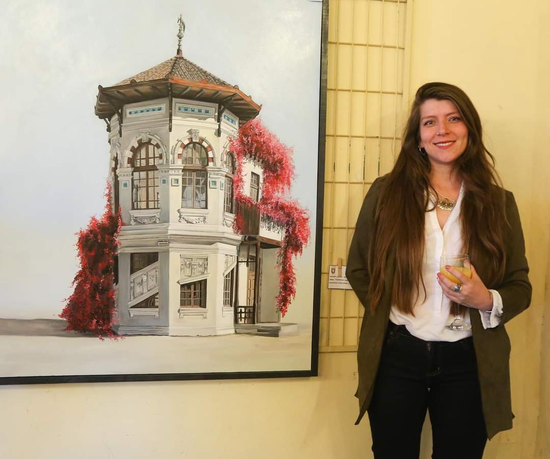 Artista quillotano ganó concurso de pintura en Limache