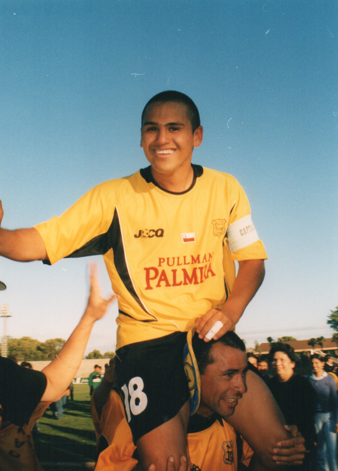 Chupete Suazo en el ascenso de 2003 de San Luis de Quillota