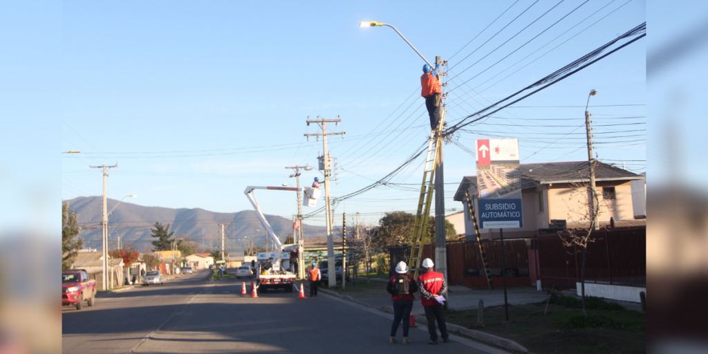 En Quillota instalarán 1.508 luminarias LED en la tercera etapa de proyecto de reposición