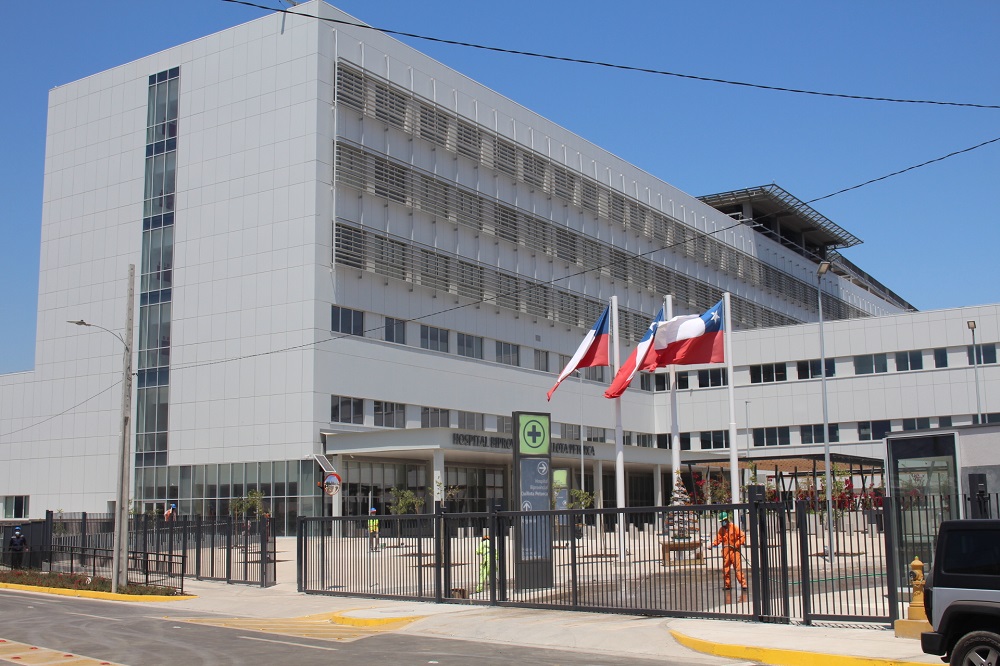 Frontis del Hospital Biprovincial Quillota Petorca 