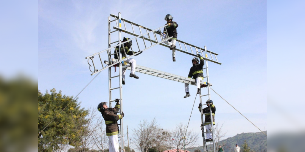 2° Compañía de Bomberos de Quillota hará competencia de escalas