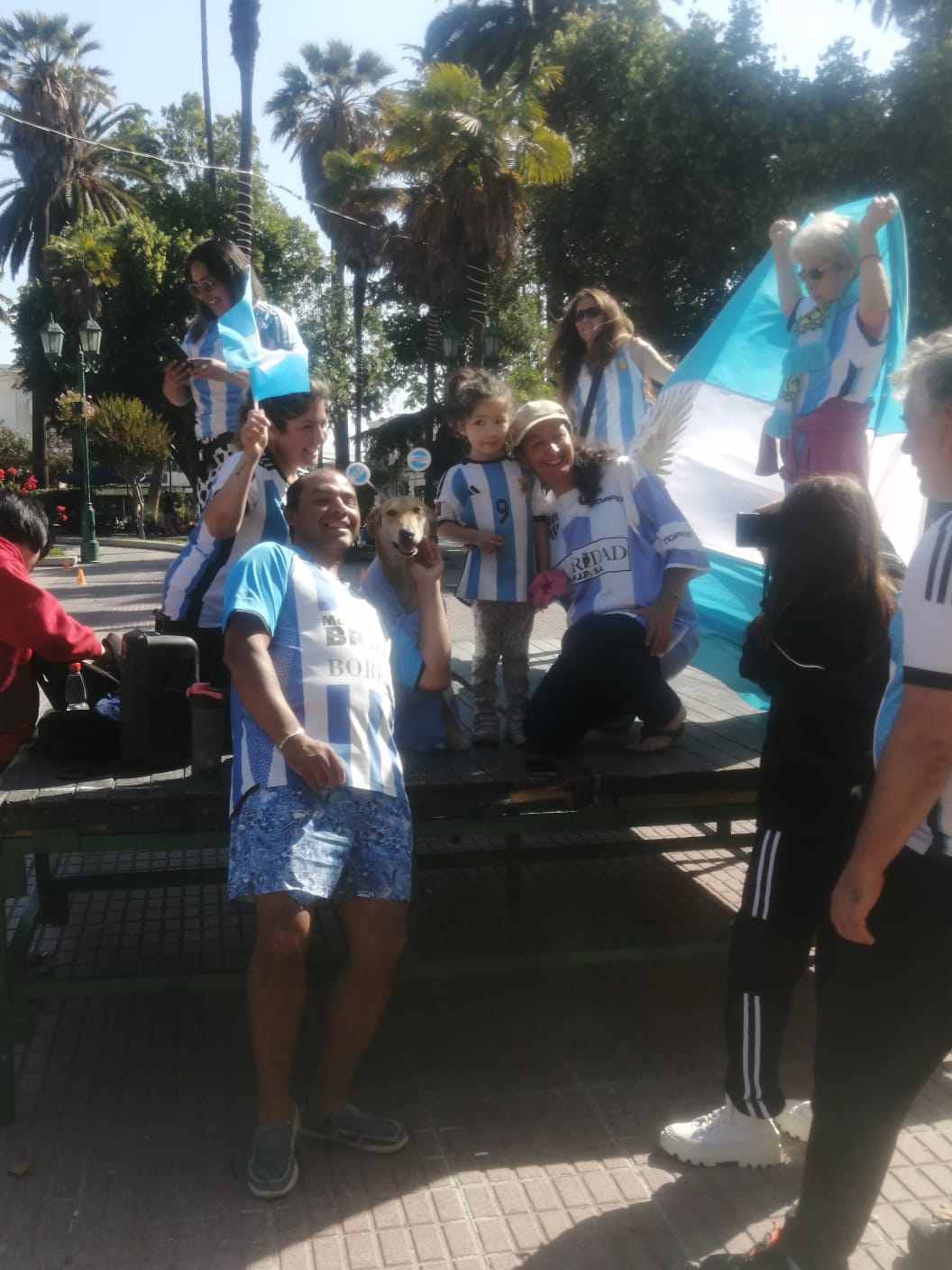 [FOTOS] Argentinos celebraron título mundial en las plazas de Quillota y La Calera (4)