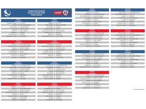 Fixture campeonato nacional 2023 Primera División