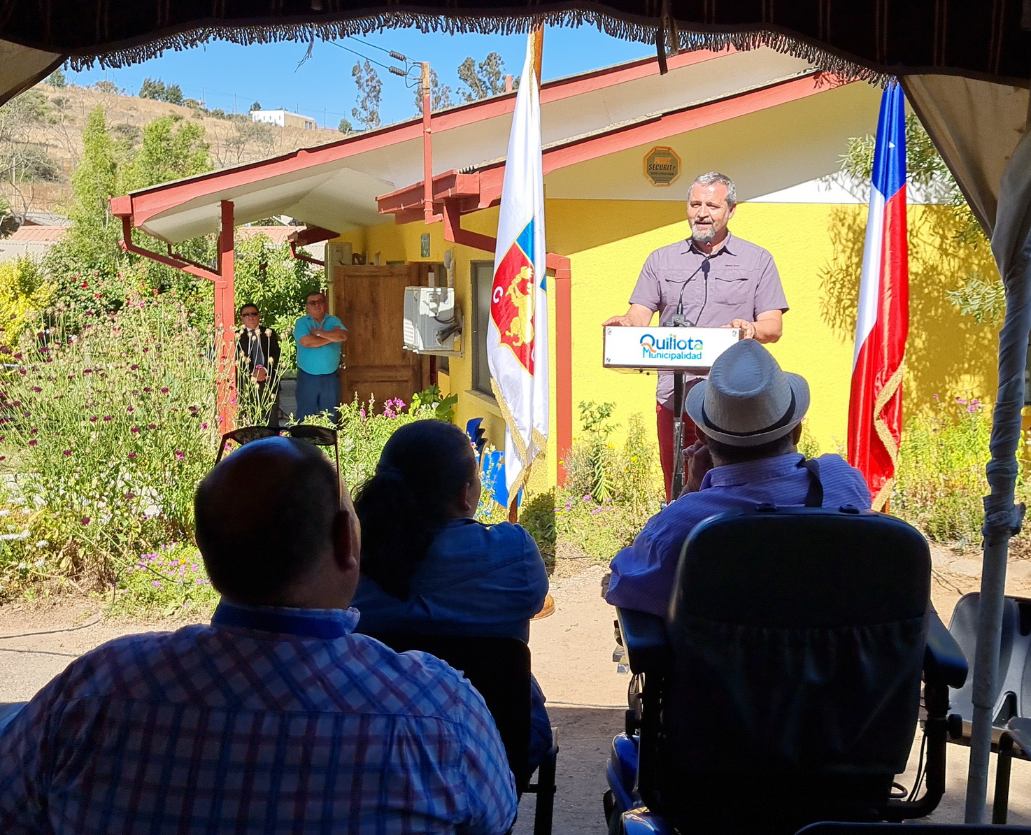 Inauguran remodelada posta de Manzanar en Quillota