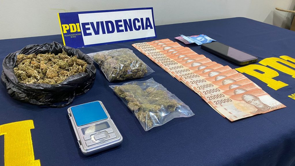 Detienen a matrimonio por venta de droga en La Ligua