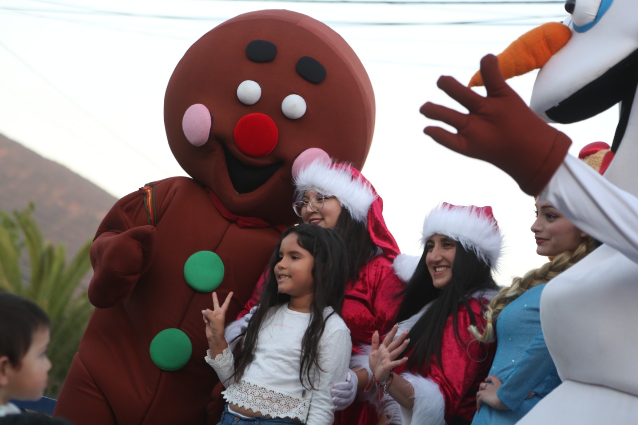 Limache Los recorridos que tiene el Viejito Pascuero esta semana en caravana navideña