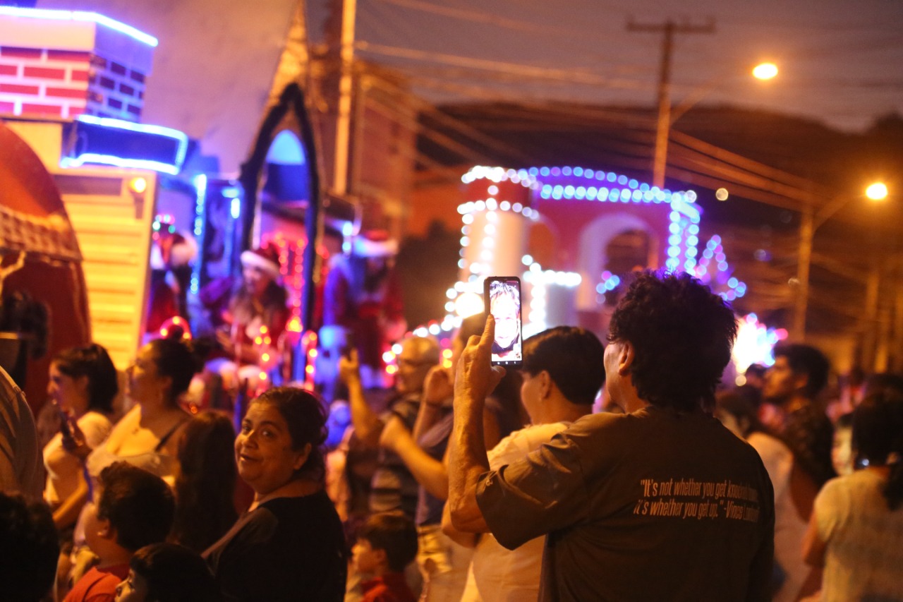 Limache Los recorridos que tiene el Viejito Pascuero esta semana en caravana navideña