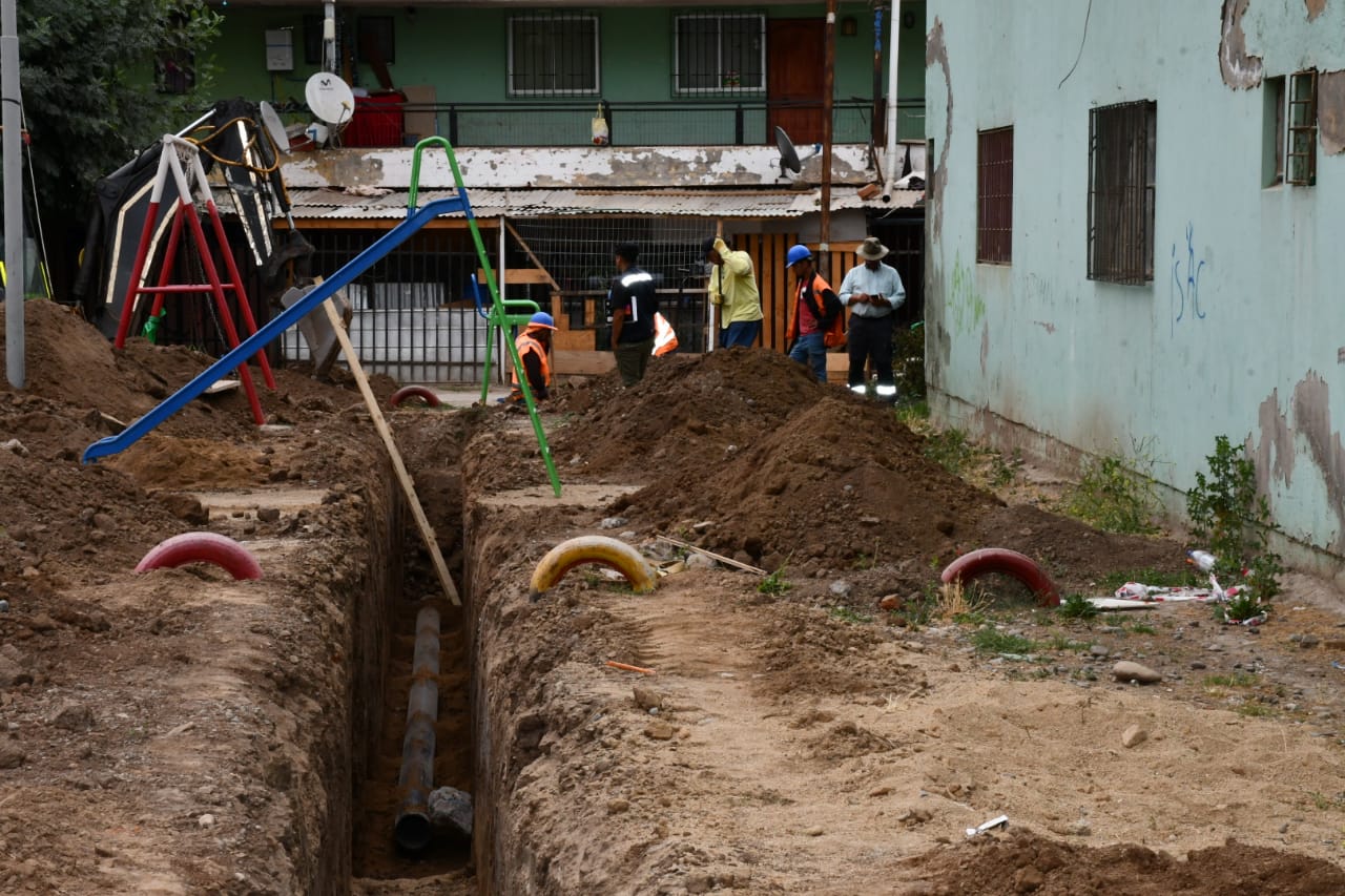 La Calera Reposición de alcantarillado de Villa Centenario I lleva un 35% de avance