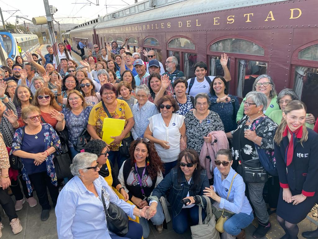 [FOTOS] Crucinos disfrutaron con el Tren del Recuerdo