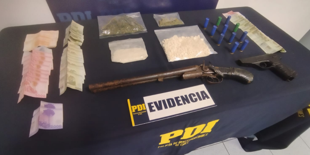 Detienen a pareja traficante de drogas en Putaendo