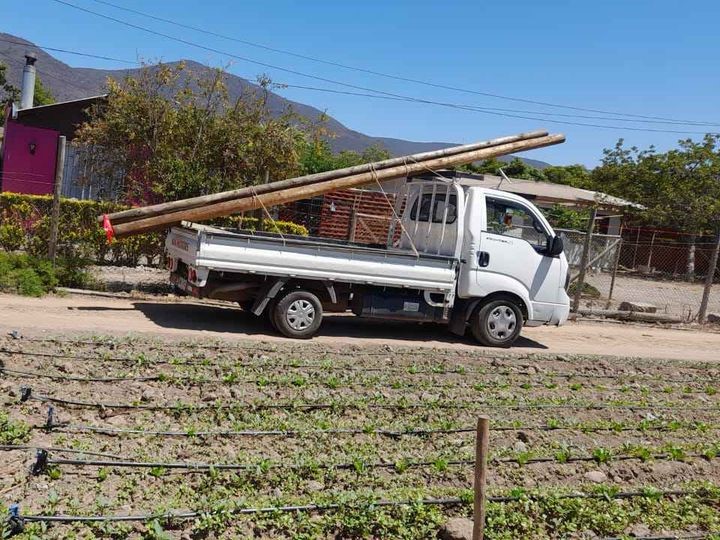 Camión robado en La Cruz.