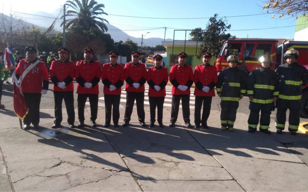 Por el Día del Bombero habrá desfile en la plaza de Quillota