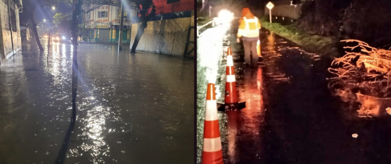 Lluvia en Quillota: ¿Cuánta agua ha caído en el sistema frontal?