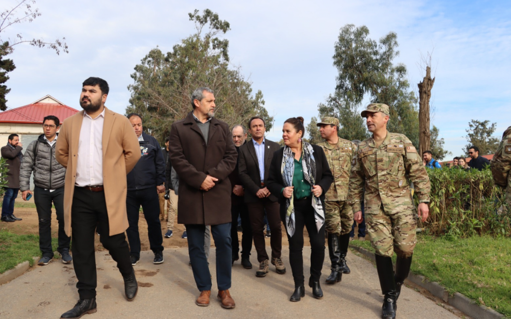 Quillota: Así fue la visita de los ministros al regimiento Granaderos por los Juegos Panamericanos