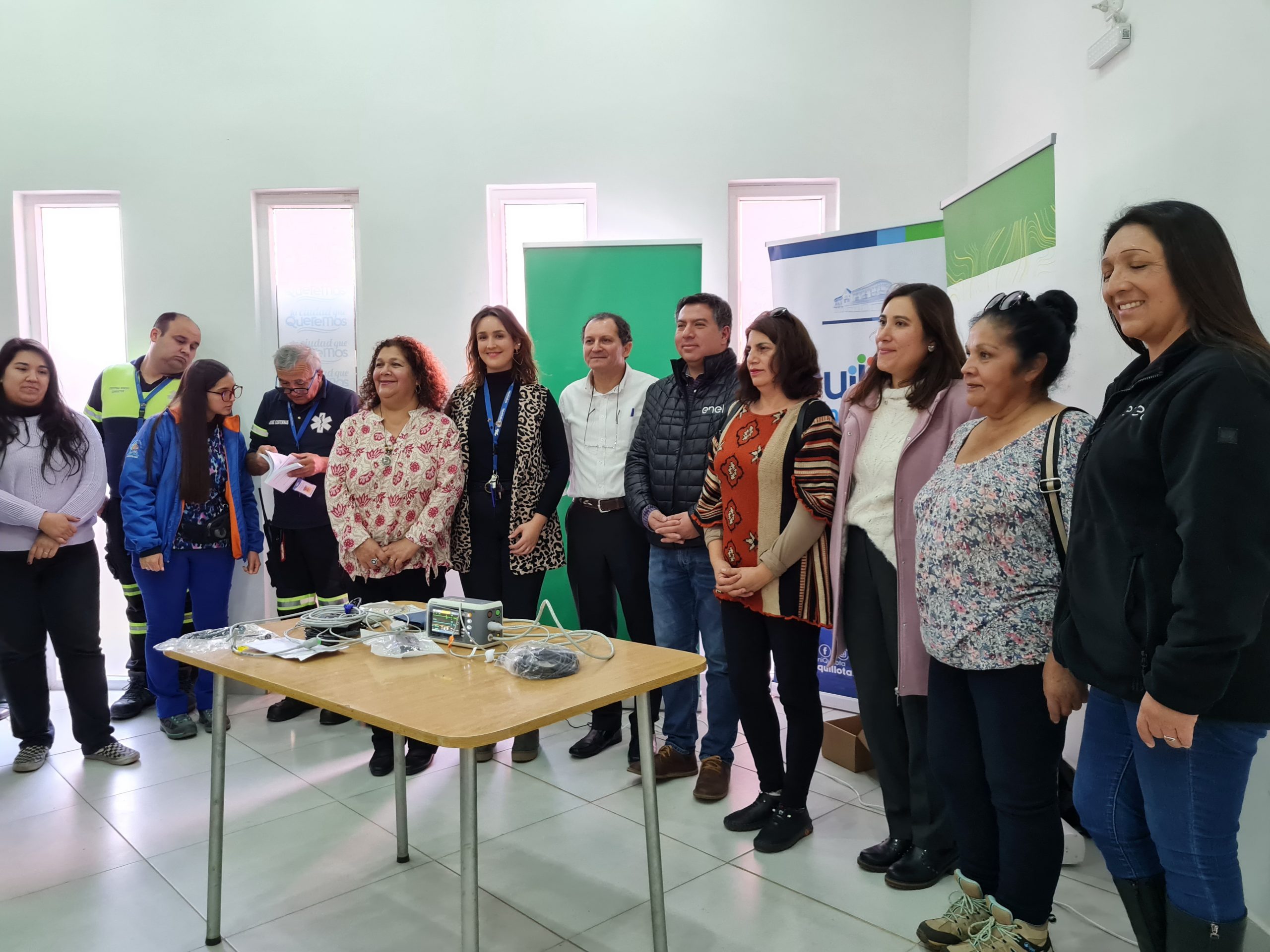 Quillota Cesfam de San Pedro recibió moderno monitor de signos vitales