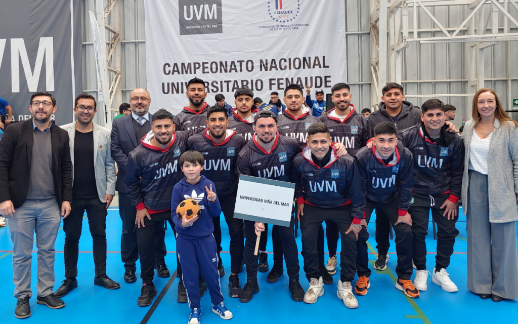 En Futsal varones UVM ganó 5 a 1 a UTEM en partido inaugural del Campeonato Nacional Universitario