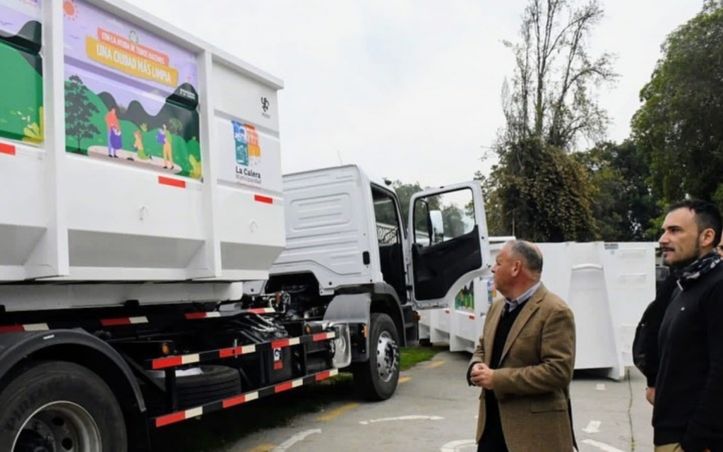 La Calera recibe vehículos para residuos voluminosos, eléctricos y electrónicos