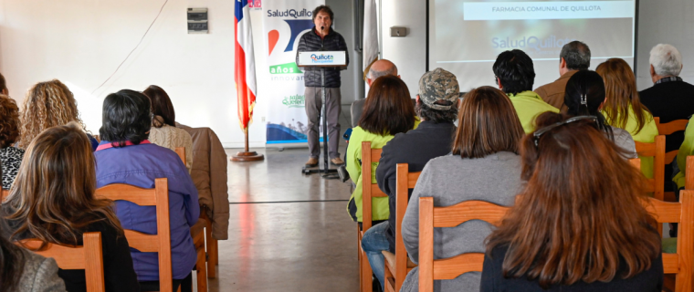 Quillota: Con Farmacia Comunal vecinos han ahorrado $7 mil millones en compra de medicamentos