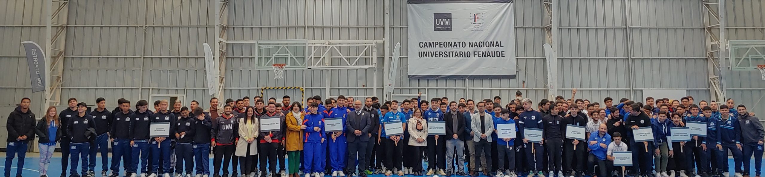 En Futsal varones UVM ganó 5 a 1 a UTEM en partido inaugural del Campeonato Nacional Universitario