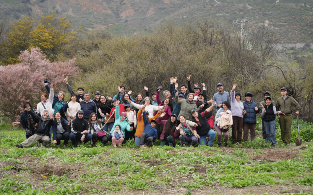 Comunidades de El Melón y Nogales plantaron 600 árboles para crear nuevos espacios verdes