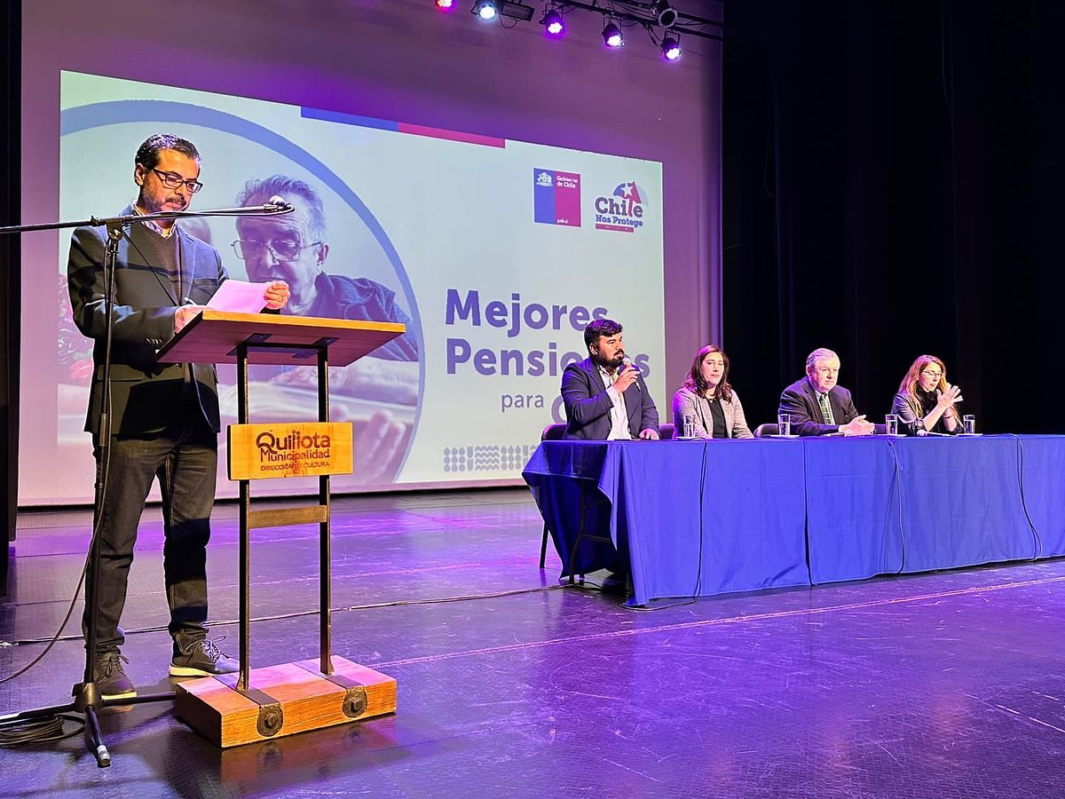 Conversatorio Mejores Pensiones en Quillota, 22 de septiembre