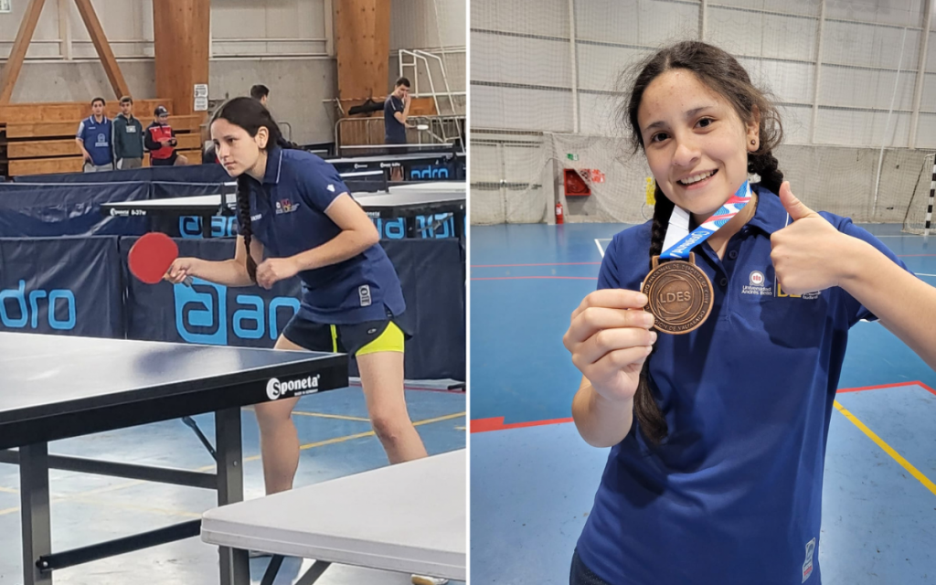 Quillotana Isidora Gil Mercado clasificó a los Torneos Nacionales de Tenis de Mesa