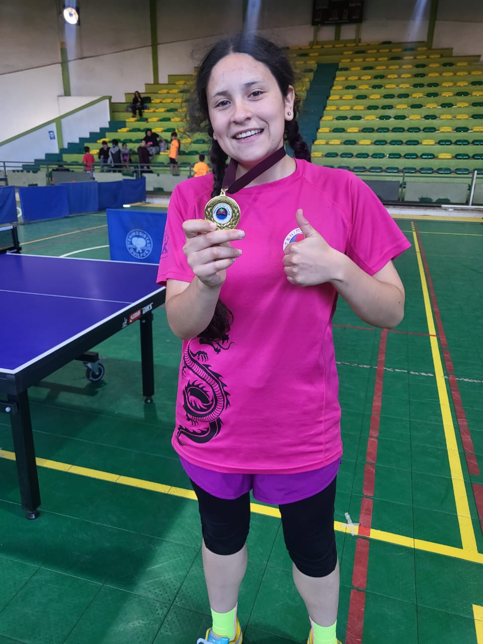 Quillotana Isidora Gil Mercado clasificó a los Torneos Nacionales de Tenis de Mesa