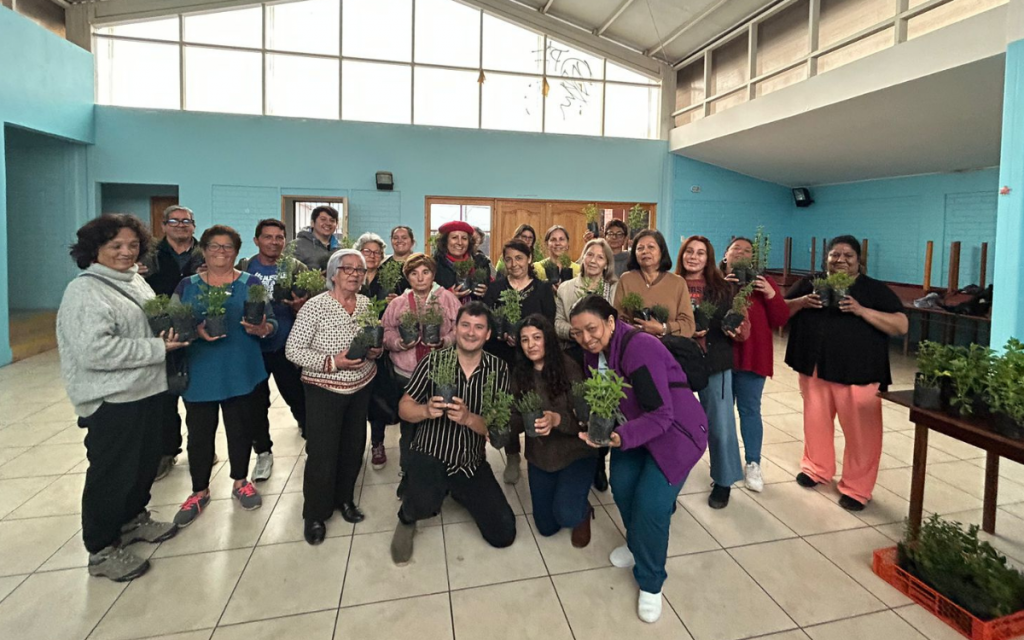 Comenzaron talleres de jardinería sostenible para vecinos de Papudo