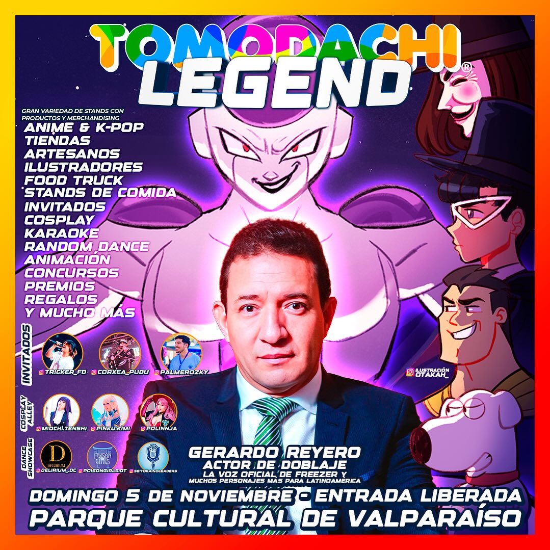 Evento de anime en la Región de Valparaíso tendrá a famoso actor de doblaje