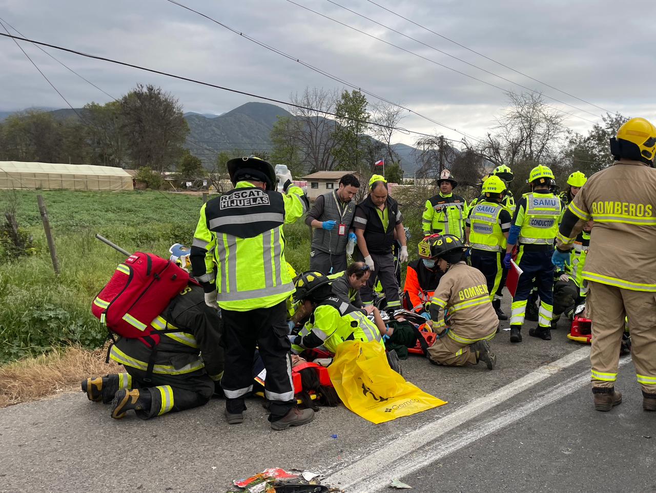 Nogales 15 lesionados dejó colisión entre camión y bus de pasajeros