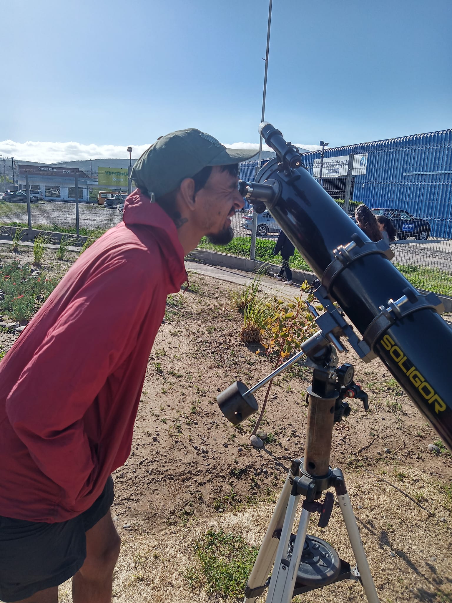 Observación astronómica en Quillota