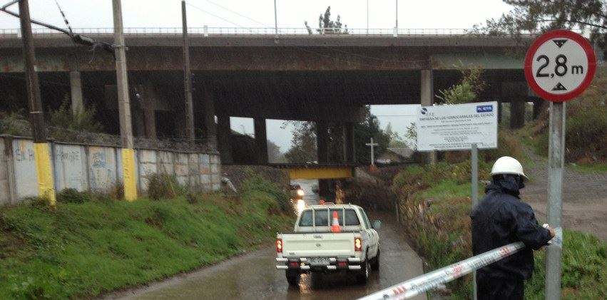 Paso Nivel San Isidro en Quillota