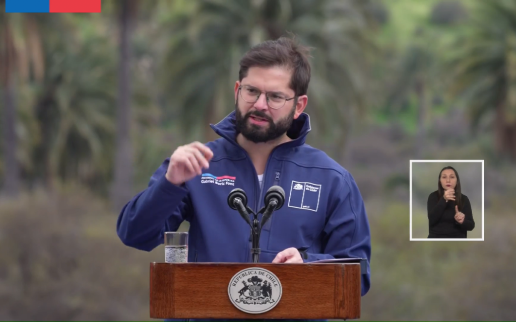 Presidente Boric visita Parque Nacional La Campana en Ocoa y Escuela de Rabuco (2)