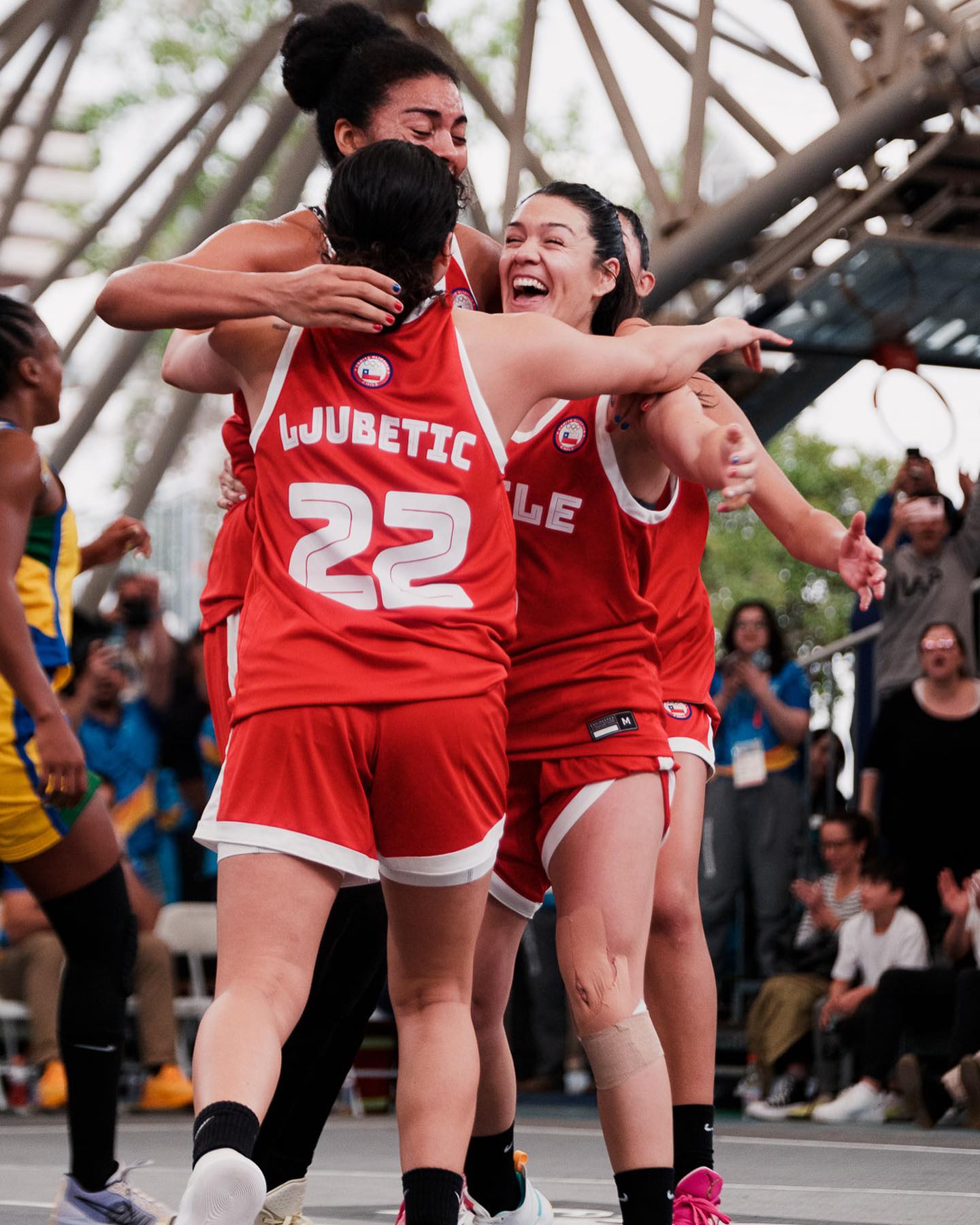 Bronce en basketball femenino 3 por 3 